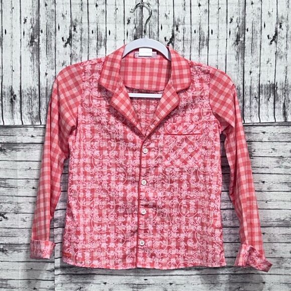 American Girl Gingham Pajama Set - Picture 3 of 6